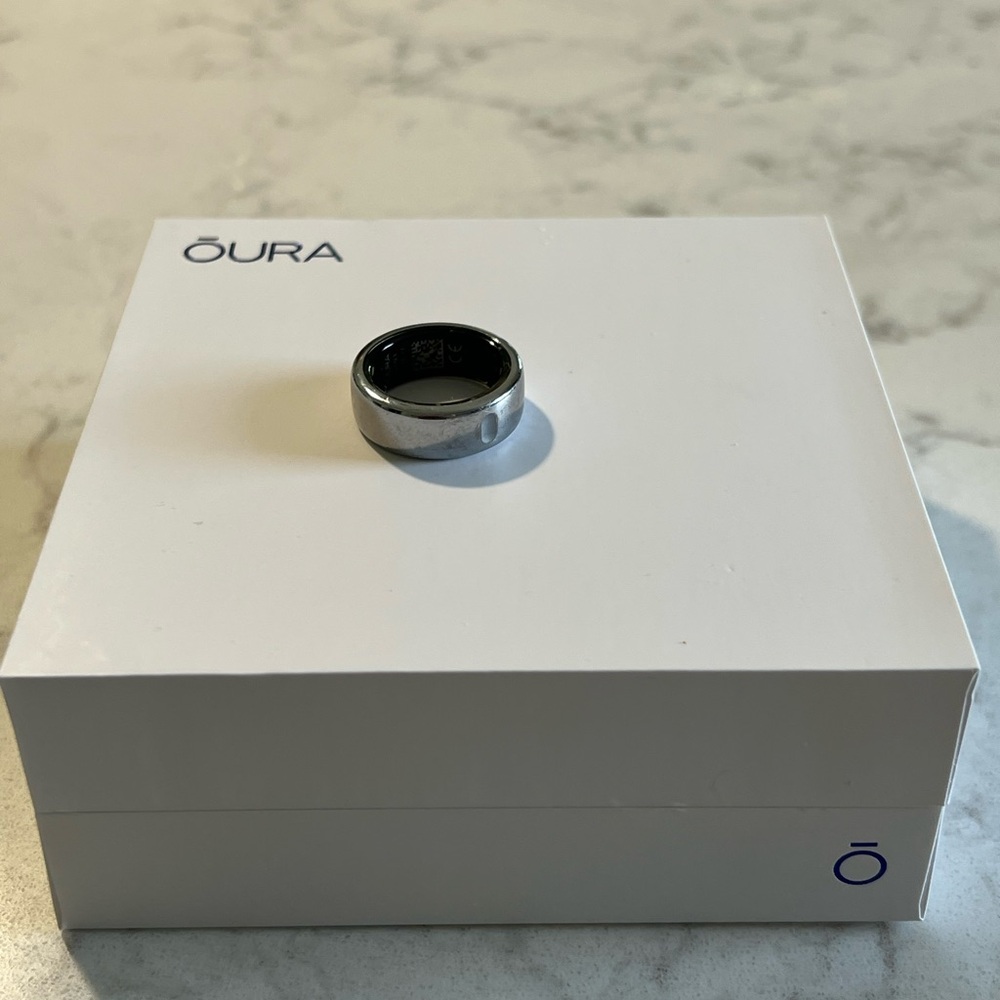 Oura Silver Ring Size 7
